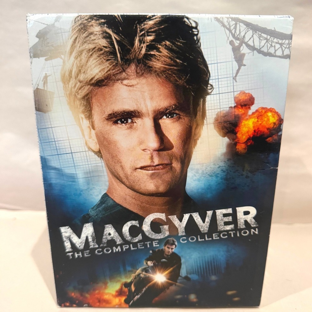 MacGyver The Complete Collection DVD 39 Disc Box Set All 7 Seasons TV Movies